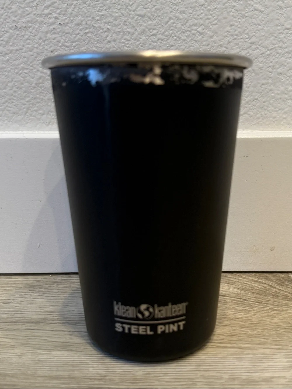 Keen Stainless Steel Pint Glass lightweight and sturdy